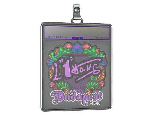 Sticker Slab | L1haNg (Embroidered) | Budapest 2025