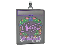 Sticker Slab | L1haNg (Embroidered) | Budapest 2025