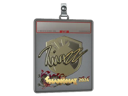 Sticker Slab | Twistzz (Gold) | Shanghai 2024