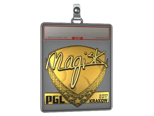 Sticker Slab | Magisk (Gold) | Krakow 2017