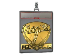 Sticker Slab | Magisk (Gold) | Krakow 2017