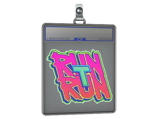 Sticker Slab | Run T, Run