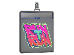 Sticker Slab | Run T, Run