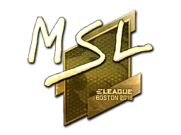 Sticker | MSL (Gold) | Boston 2018