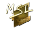 Sticker | MSL (Gold) | Boston 2018