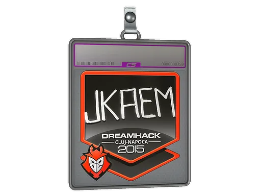 Sticker Slab | jkaem (Foil) | Cluj-Napoca 2015