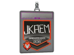 Sticker Slab | jkaem (Foil) | Cluj-Napoca 2015
