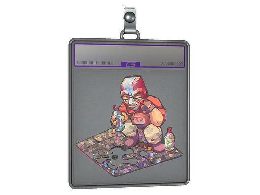 Sticker Slab | Street Artist (Glitter)