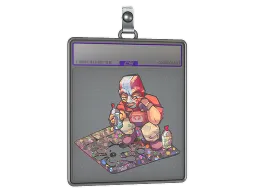 Sticker Slab | Street Artist (Glitter)