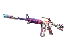 M4A1-S | Vaporwave (Well-Worn)