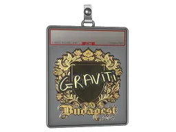 Sticker Slab | Graviti (Gold) | Budapest 2025