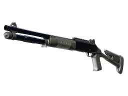 XM1014 | Blue Steel (Battle-Scarred)