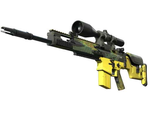 StatTrak™ SCAR-20 | Jungle Slipstream (Minimal Wear)