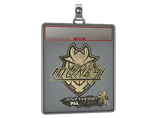 Sticker Slab | m0NESY (Gold) | Antwerp 2022