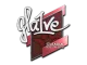 Sticker | gla1ve | Boston 2018 CS2 skin