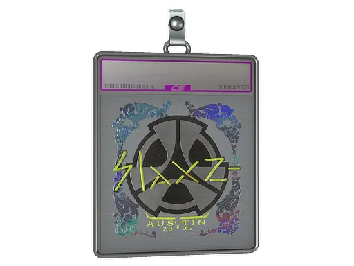 Sticker Slab | slaxz- (Holo) | Austin 2025