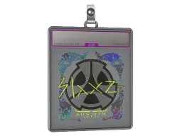 Sticker Slab | slaxz- (Holo) | Austin 2025