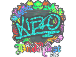 Sticker | xiELO (Holo) | Budapest 2025