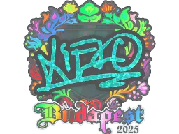 Sticker | xiELO (Holo) | Budapest 2025