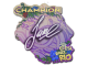 Sticker | Jame (Champion) | Rio 2022