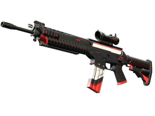 StatTrak™ SG 553 | Cyrex (Minimal Wear)