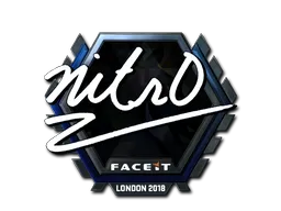 Sticker | nitr0 (Foil) | London 2018