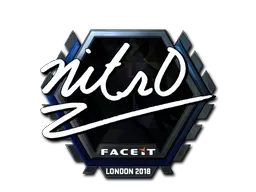 Sticker | nitr0 (Foil) | London 2018