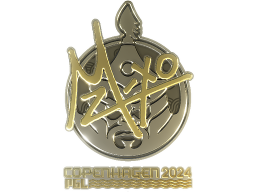 Sticker | mzinho (Gold) | Copenhagen 2024