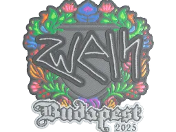 Sticker | zweih (Embroidered) | Budapest 2025