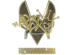 Sticker | apEX (Gold) | Copenhagen 2024
