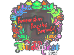 Sticker | Bart4k (Holo) | Budapest 2025