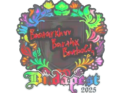 Sticker | Bart4k (Holo) | Budapest 2025
