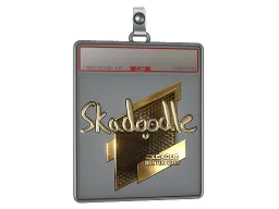 Sticker Slab | Skadoodle (Gold) | Boston 2018