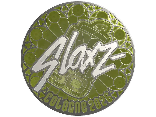 Sticker | slaxz- (Foil) | Cologne 2026