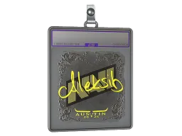 Sticker Slab | Aleksib (Foil) | Austin 2025
