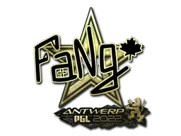 Sticker | FaNg (Gold) | Antwerp 2022