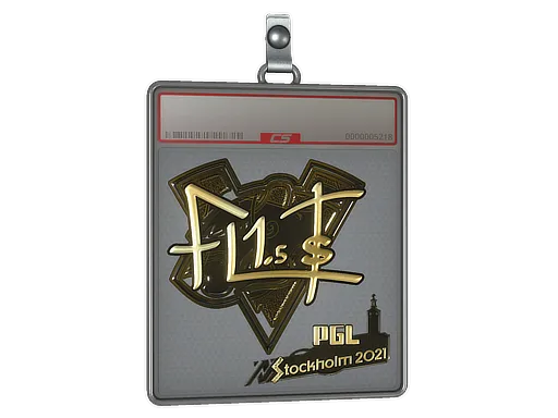 Sticker Slab | FL1T (Gold) | Stockholm 2021