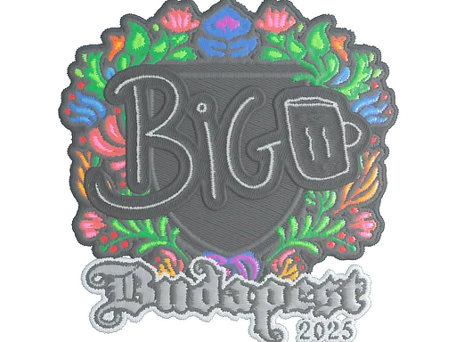 Sticker | biguzera (Embroidered) | Budapest 2025