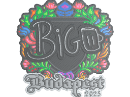 Sticker | biguzera (Embroidered) | Budapest 2025