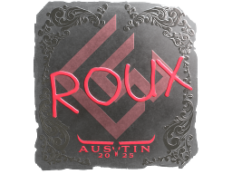 Sticker | ROUX (Foil) | Austin 2025