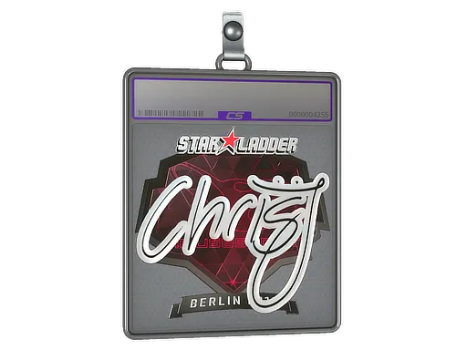 Sticker Slab | chrisJ (Foil) | Berlin 2019