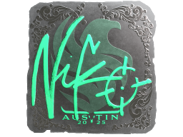 Sticker | NiKo (Foil) | Austin 2025