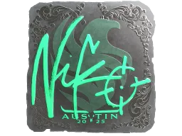 Sticker | NiKo (Foil) | Austin 2025