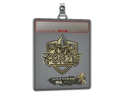 Sticker Slab | zorte (Gold) | Antwerp 2022