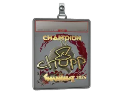 Sticker Slab | chopper (Gold, Champion) | Shanghai 2024