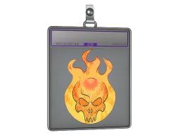 Sticker Slab | Incineration (Holo)