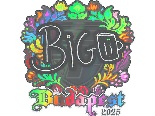 Sticker | biguzera (Holo) | Budapest 2025