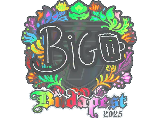 Sticker | biguzera (Holo) | Budapest 2025