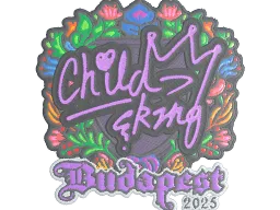 Sticker | ChildKing (Embroidered) | Budapest 2025