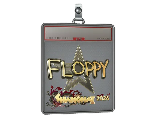 Sticker Slab | floppy (Gold) | Shanghai 2024
